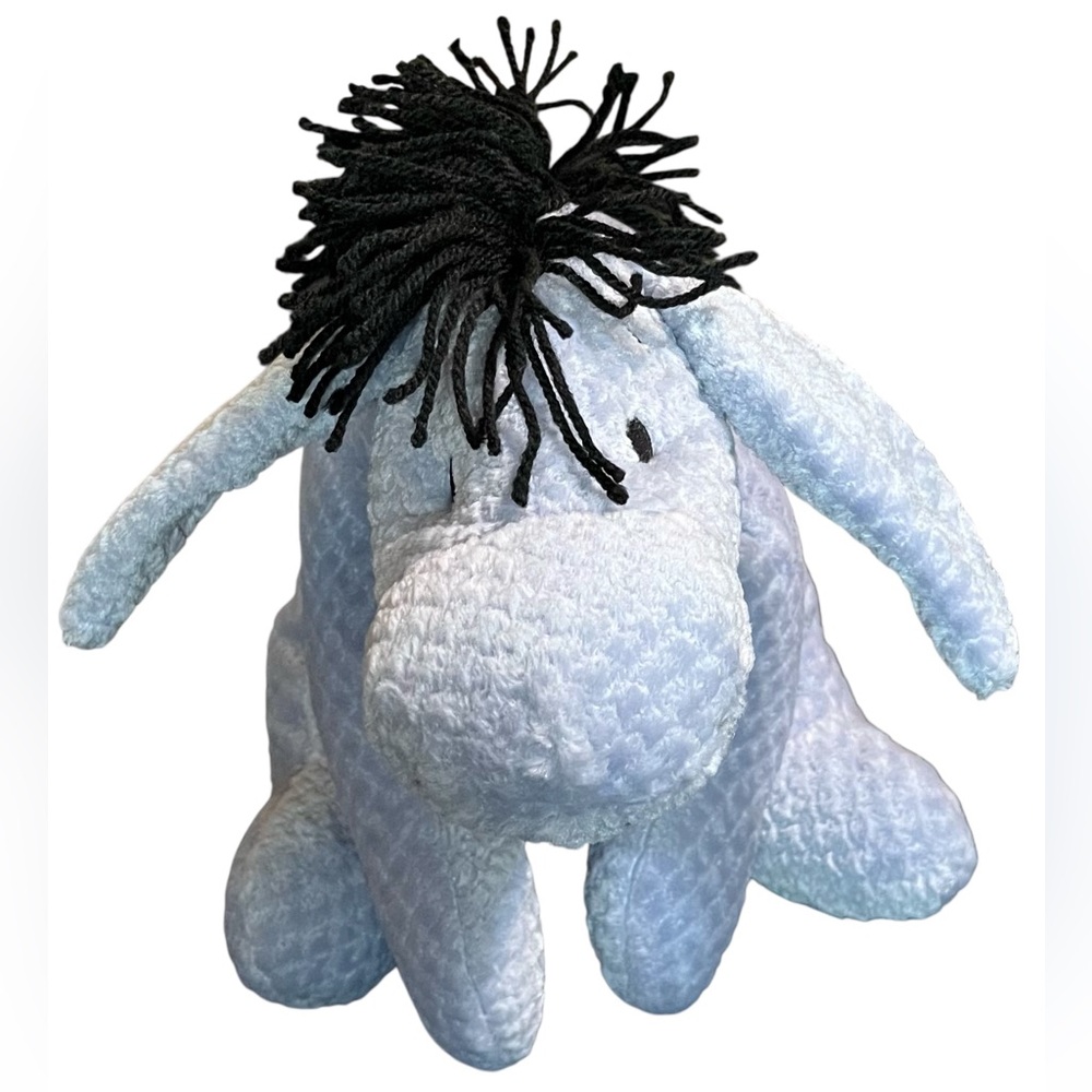Disney Eeyore Blue and Black Stuffed Animal